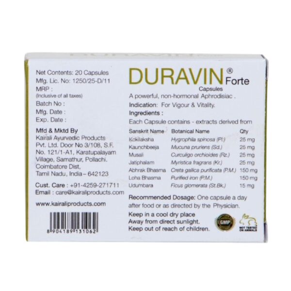Kairali Duravin Forte Cap 3