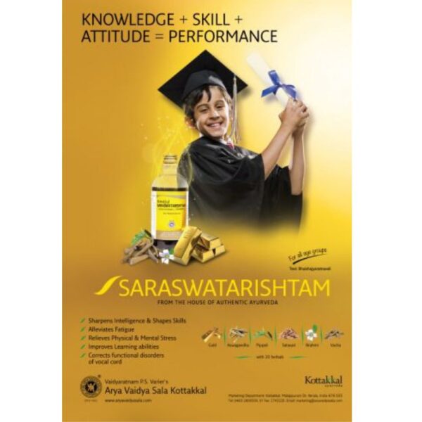 Kottakal Saraswatarishtam 3