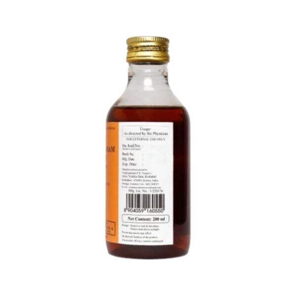 Kottakkal Dhanwantram Oil 200Ml 2