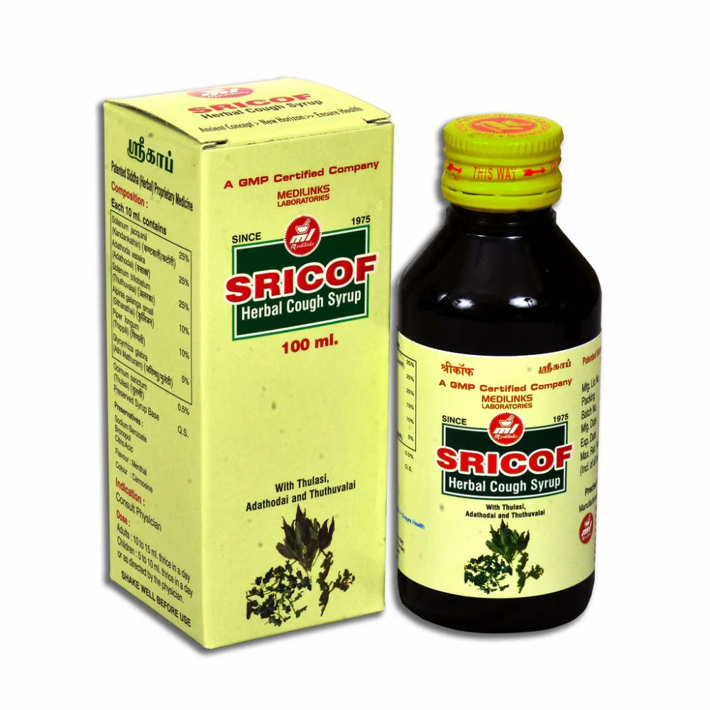 Medilinks Sricof Syrup 200 Ml