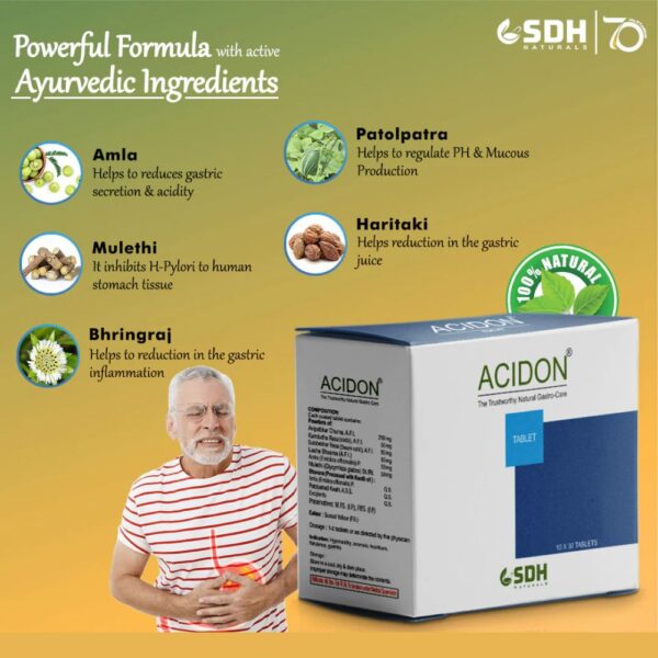 Shree Dhanwantri Acidon Tablet 4